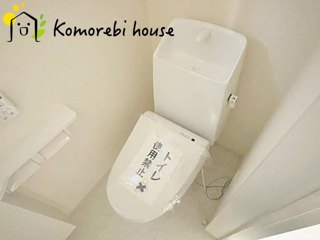 清潔感のあるトイレです