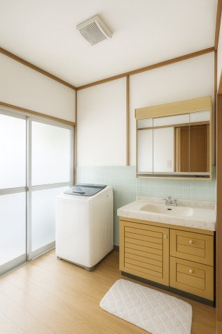 使いやすい洗面所です