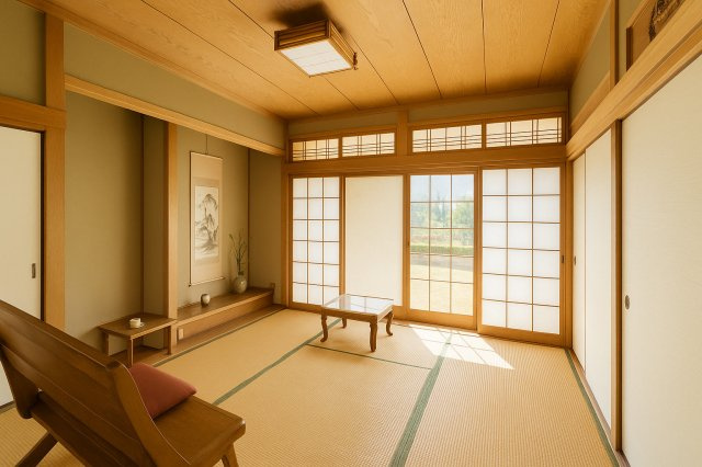 和室があると落ち着いた雰囲気になりますね