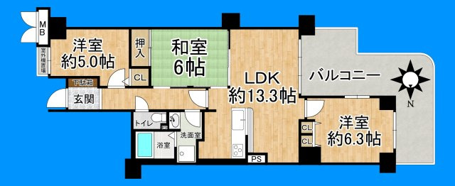 間取り：327002347716