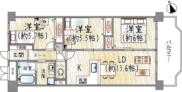 間取り：327002223673