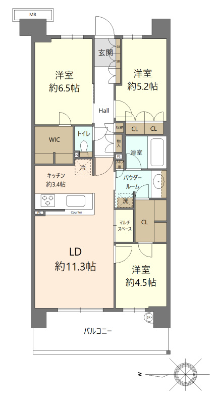 間取り：323000481421