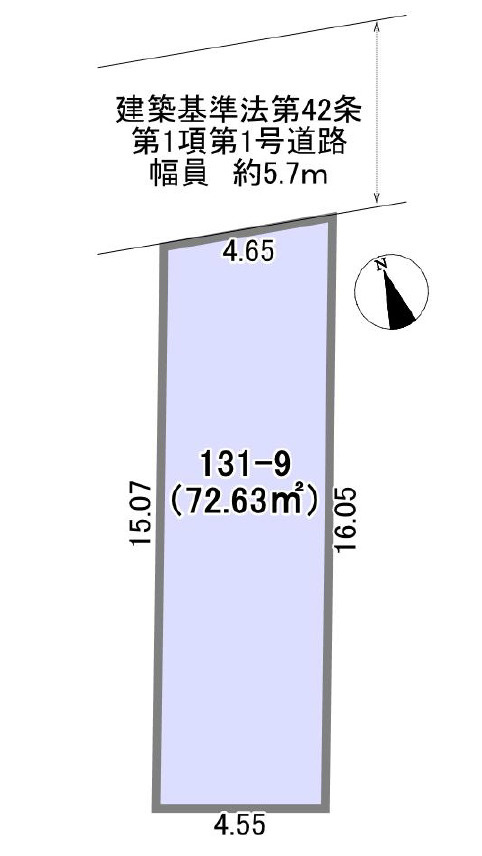 現況更地☆敷地約21.97坪☆建築条件はございません。お好きな工務店・ハウスメーカーで建築して頂けます♪