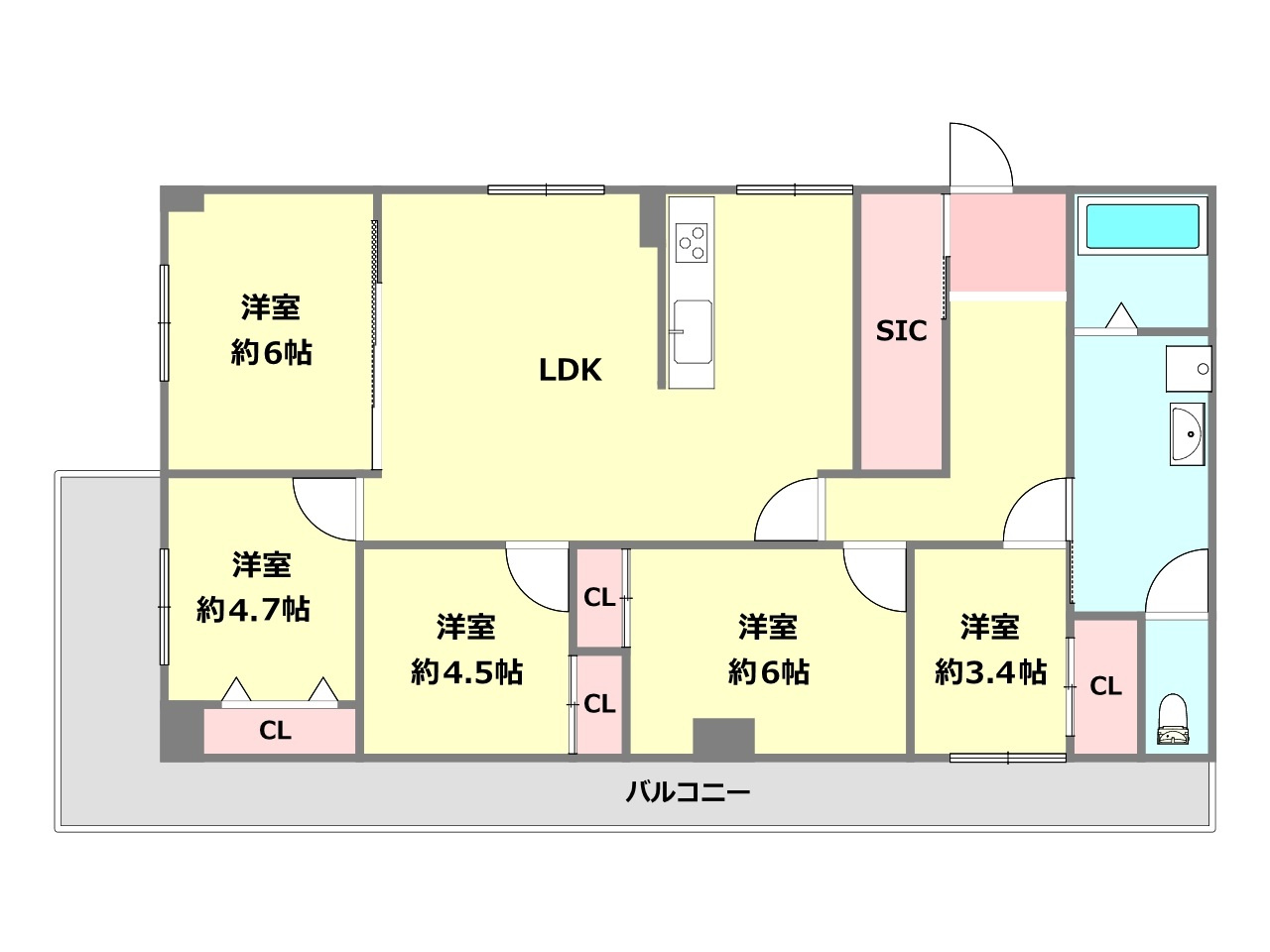 間取り：328000683160