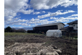 伊那市西箕輪　土地の外観