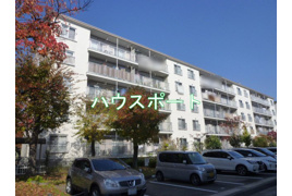 長岡天神ハイツ8号棟の外観