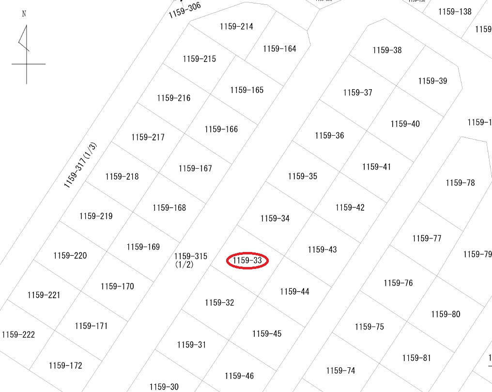 区画図：309000091506