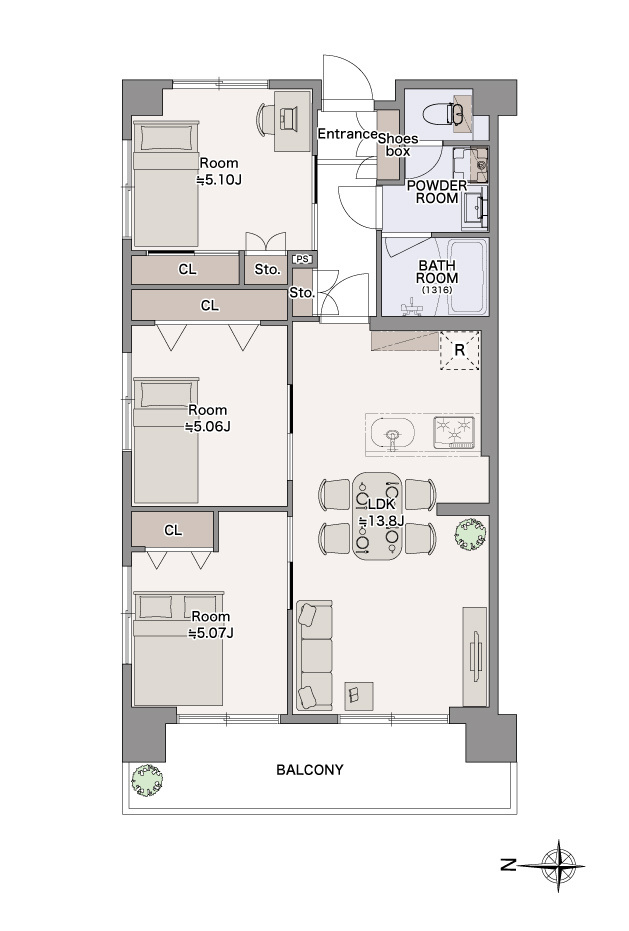 間取り：313004695635