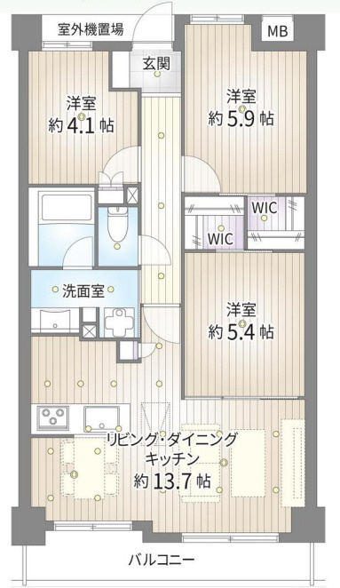 間取り：311002427381