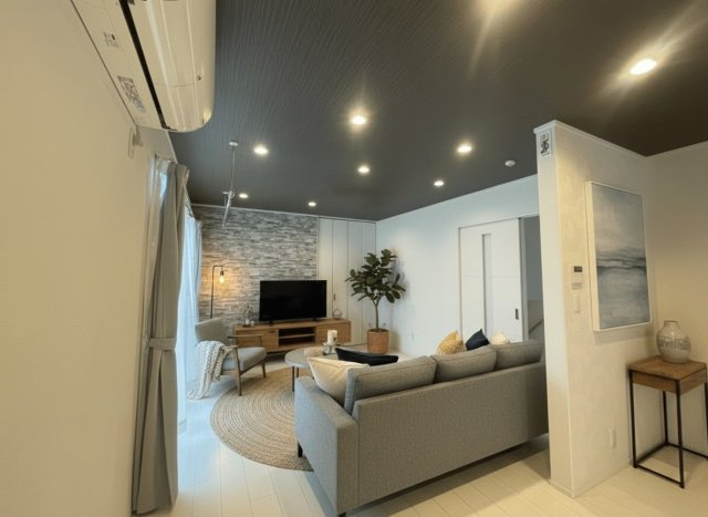用途変更可能な居住空間　※本画像はAIによる家具配置です。実際の仕様とは異なる場合があります。リフォームのご相談も承ります。