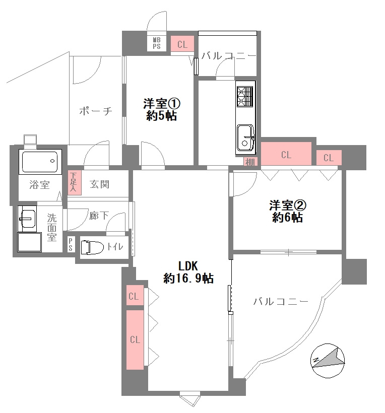 間取り：328000631936