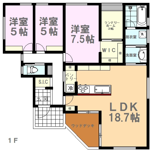 間取り：309000079600