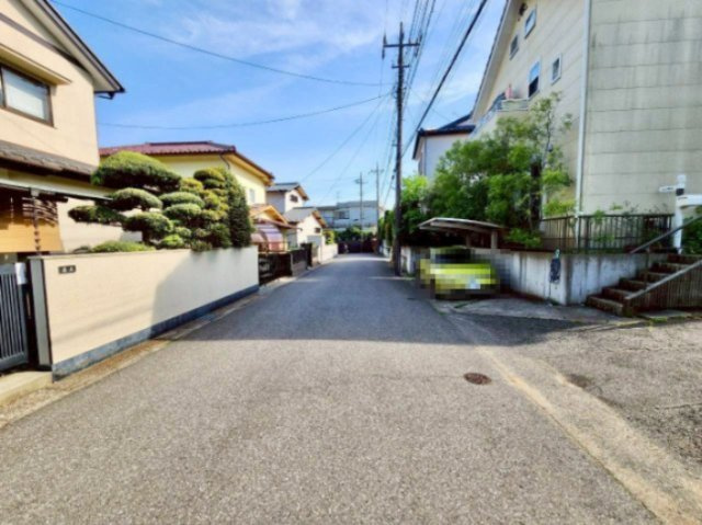 前面道路含む現地写真です