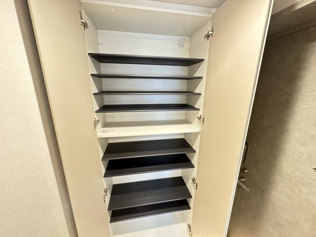 豊富な玄関収納です。