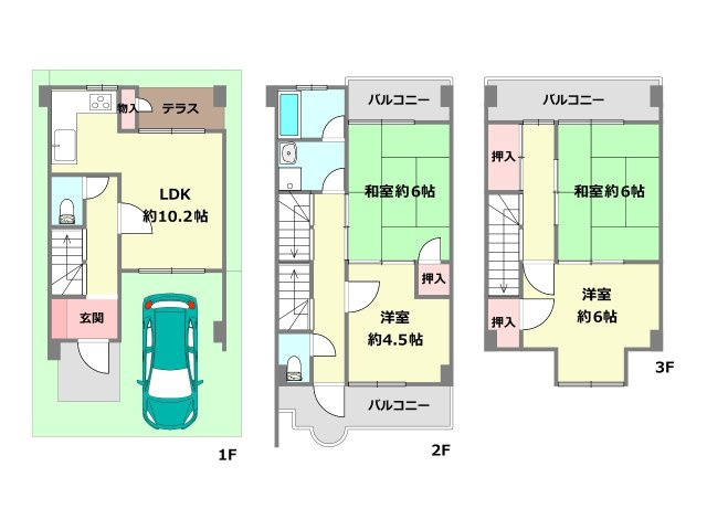 間取り：328000528309