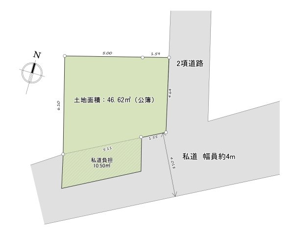 【区画図】　