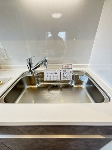【ストックシンク】水が流れやすく清潔に保ちやすいシンク