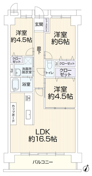 間取り：328000640525