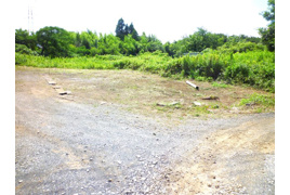 能満 資材置場用地の外観