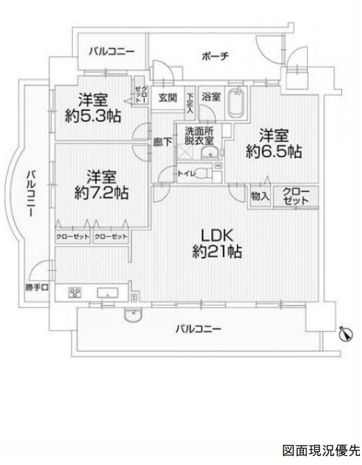間取り：334000231727