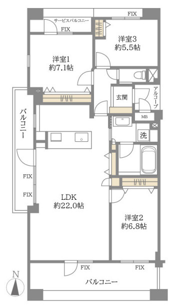 間取り：327002939288