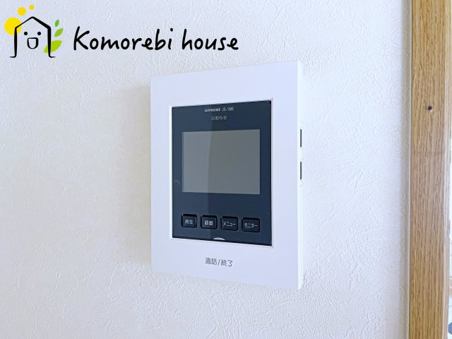 モニター付きインターホンです