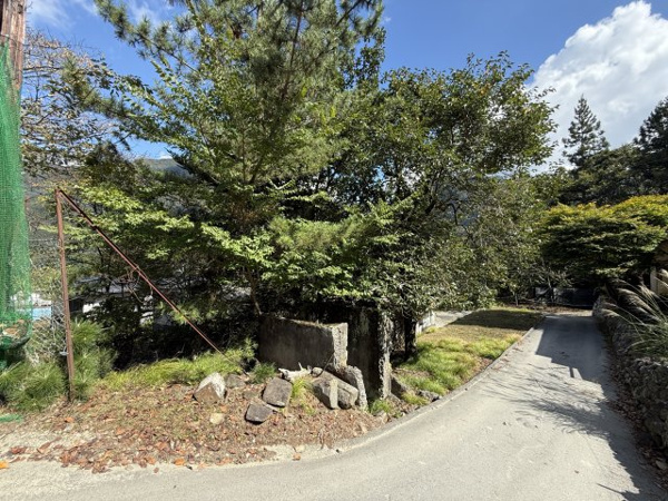 【笛吹市御坂町藤野木　売地の周辺】