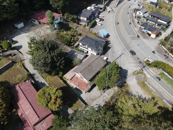 【笛吹市御坂町藤野木　売地の外観】