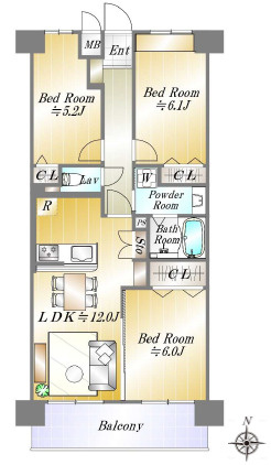 間取り：328000621356