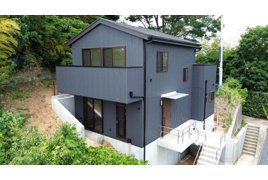 横浜市中区本牧大里町 新築戸建の外観