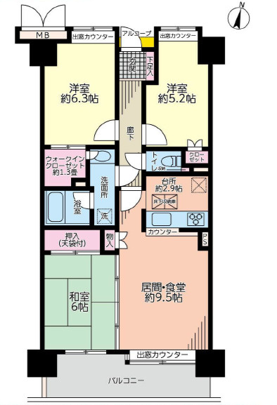 間取り：311002321182