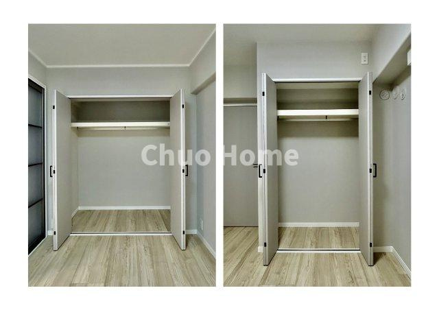 居室にはクローゼットを完備し、自由度の高い家具の配置が叶うシンプルな空間です。お子様の成長と必要になる子供部屋を与えるにはぴったりの間取りですね。