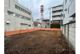 目黒区中央町1丁目　建築条件なし土地の外観
