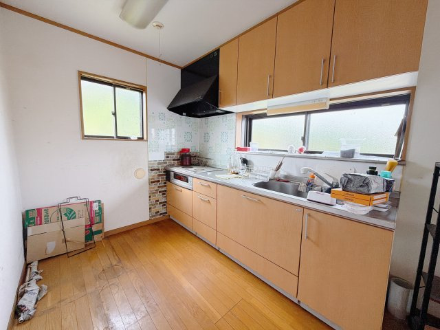 ■キッチン｜全スライド式収納キッチン♪お皿や鍋の出し入れもラクラクです（＾＾）！
