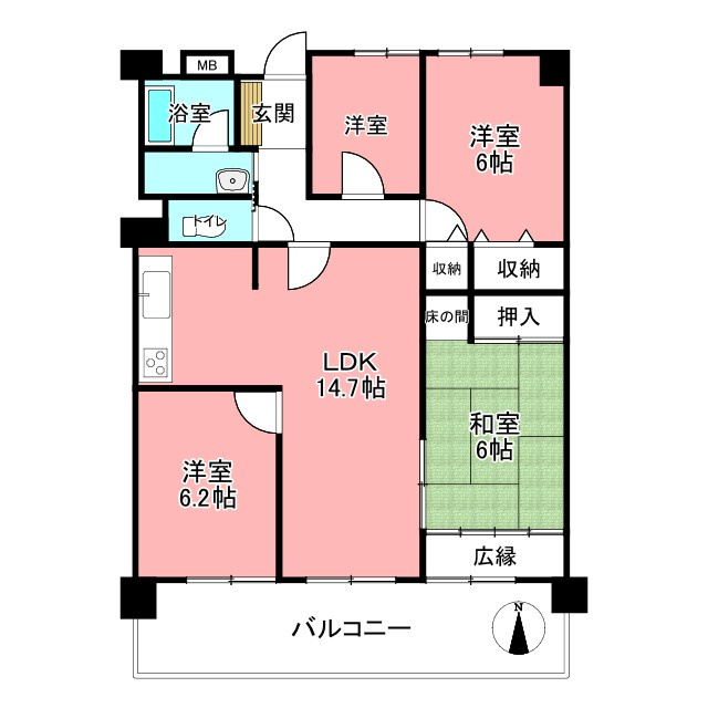 間取り：323000462931