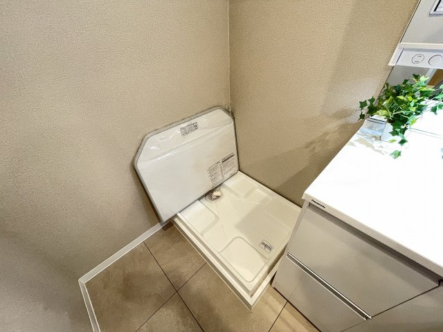 洗濯機置き場になります。