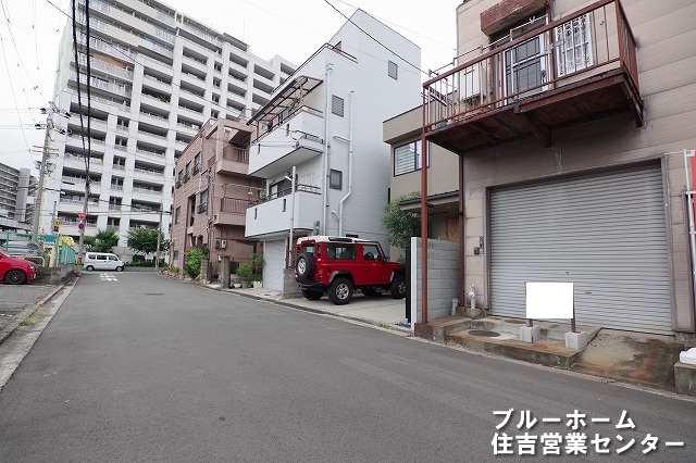 前面道路です！