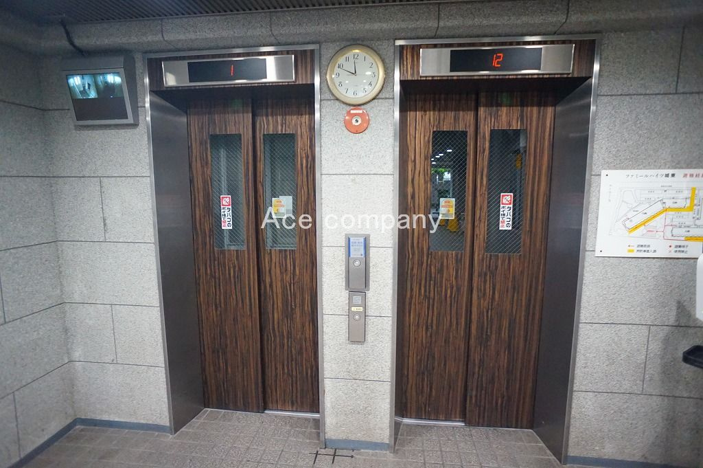 エレベーター2基あります♪