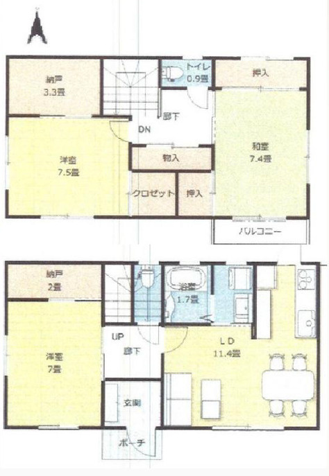 間取り：328000649118