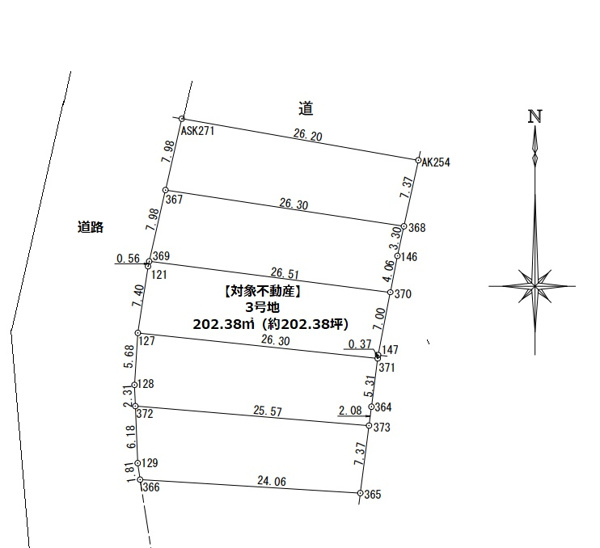【北区龍田六丁目の間取り】