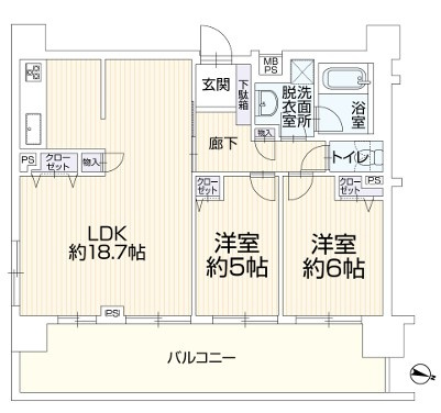 apartment 神奈川県川崎市高津区溝口１丁目12-18　志村ビル7階