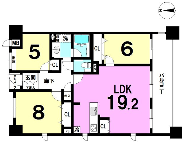 間取り：322000547282