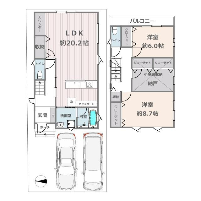 間取り：326000221735