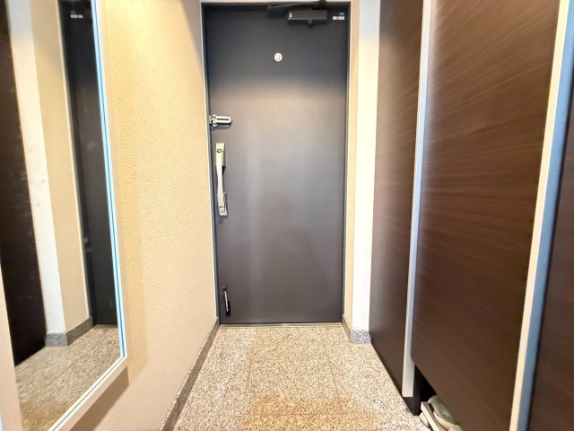 すっきりとした玄関で、住まいの第一印象も良好です。