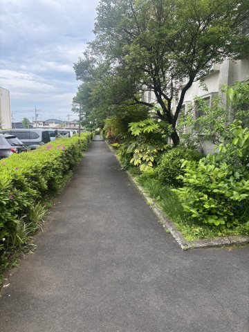 手入れの行き届いた敷地内。管理体制良好です。