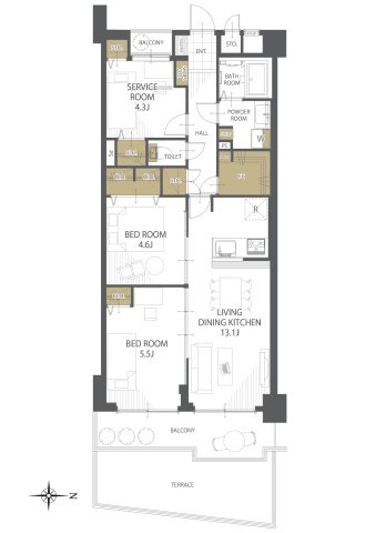 間取り：329000130708