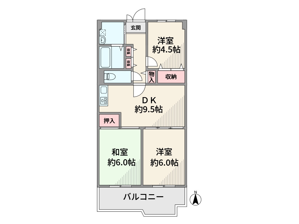 間取り：328000624757