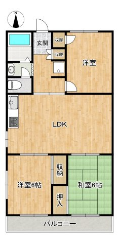 間取り：323000488136