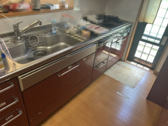 大きなキッチンでお料理も捗ります♪　