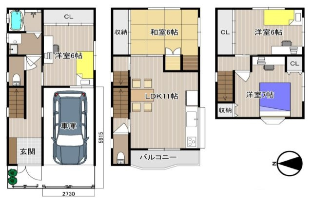 間取り：327001569144